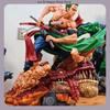 42cm Large Anime Character Zoro One Sword Style 1/4 Scale Action Figure Model Statue For Desktop Decoration Fan Gift