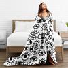Eye Pattern Blanket Quality Soft  Throw Blanket Winter Kids Adult Home Decor Fluffy Bedspread