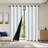 100% Blackout Curtains for Bedroom Living Room Thermal Insulated Grommet Window Drapes Privacy Protection Home Decor