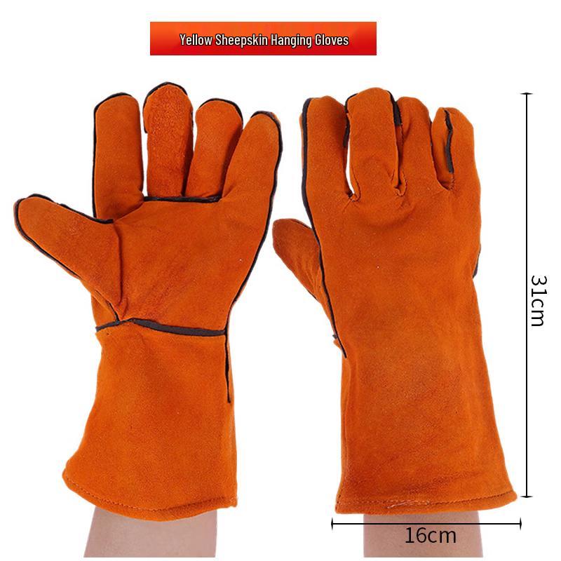 COFLYEE Double-Layer Welding Protection Gloves