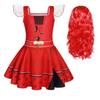 2024 Descendants 4 Vampire Kids Flutter Sleeve Tulle Ballet Dress 3-6Y Summer