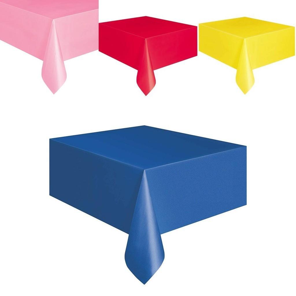 Elegant Disposable Plastic Tablecloth For Party Events And Weddings Multiple Colors