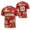 Aston Villa Men Outdoor Kids Football Jersey, Comfortable Quick-Dry T-Shirt for Daily Training, Matches Summer Family Kids Tees