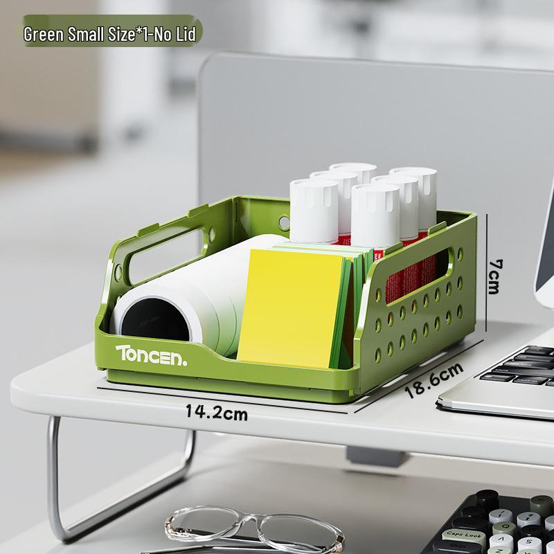 Foldable Multi-layer Desktop File Organizer & A4 Book Storage Rack