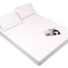 2025 New 99% Waterproof Solid Bed Fitted Sheet Nordic Adjustable Mattress Covers Four Corners with Elastic Band Anti-mite&Washable