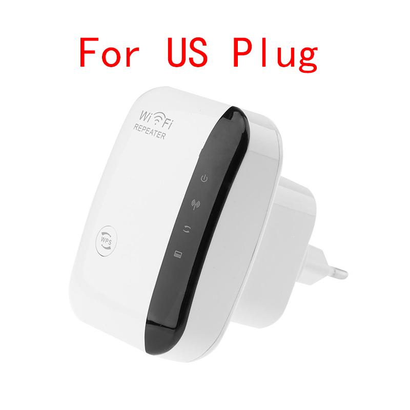 300Mbps Wireless Wifi Repeater AP Router Signal Booster Range Extender EU/US Plug