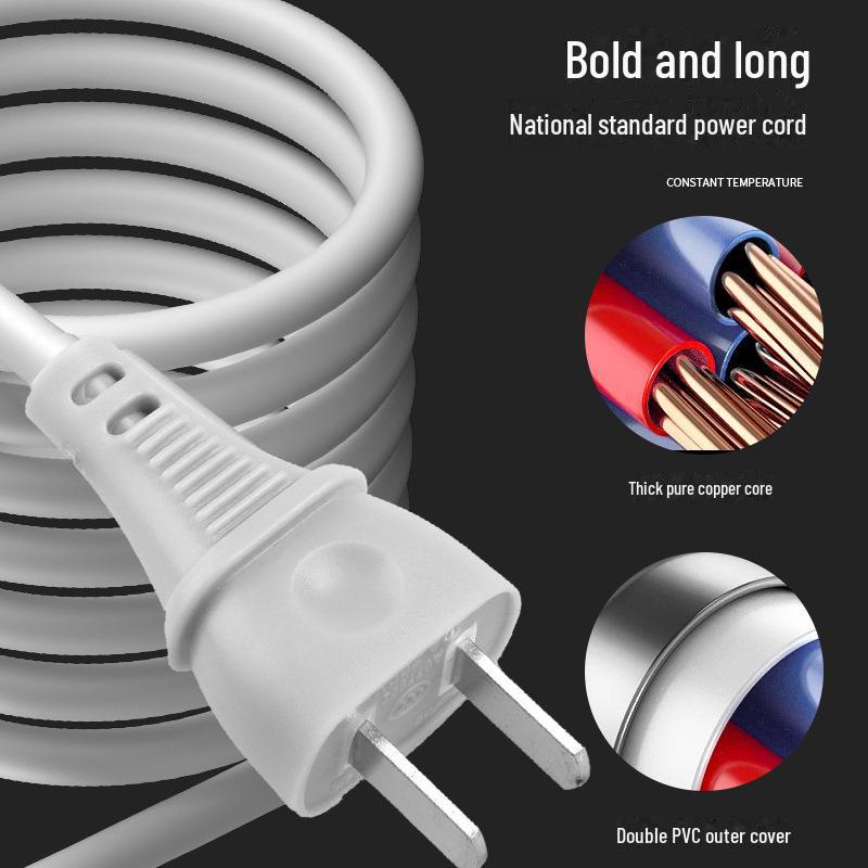 Cross-Border High-Speed Hair Dryer - Powerful Household & Salon Use, Blue Light Feature, Hot & Cold Settings.