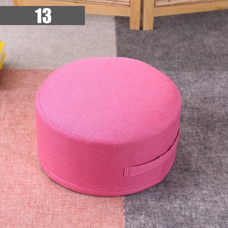 

Подушка для медитации, чехол для татами, круглый коврик для йоги, напольная подушка для сиденья, утолщенный журнальный столик, пуф, футон в японском стиле, домашний декор With Fillings