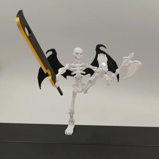 Acțiune Schelet Arme Umane Schelet Amuzant Articulat cu Figurină Schelet Magnetic Articulat Figurină pentru Colecționari