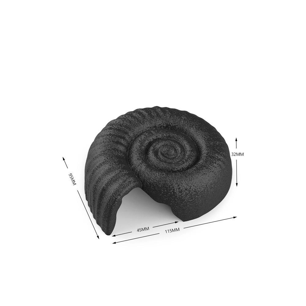 

cave design Reptile Hidden Cave Aquarium Landscape Decoration Turtle Hiding Hole Snail Black S