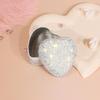 Sparkling  Metal Tin Box Tinplate Jewelry Necklace Storage Case Heart-Shaped Empty Box Mini Candy Pill Organizer