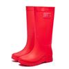 Botas de Lluvia de Caña Alta Impermeables Antideslizantes Elegantes para Mujer para Todas las Estaciones