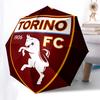 Torino FC, Emblem Automatic Opening and Closing, 8 rib Structure Portable Umbrella, Suitable for Men and Women in All Seasons  Perfect Gift