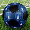 Hamburger Sportverein 2 Indoor Soccer Ball Colorful Machine Stitched PVC Size 5 Team Training Competition Ready Durable High-Bounce Cool Sports Gift