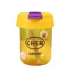 Large Capacity 330ml Portable Plastic Water Bottle With Straw Cute Cartoon Design Sealed Leak Proof Cup For School Office Travel MIT