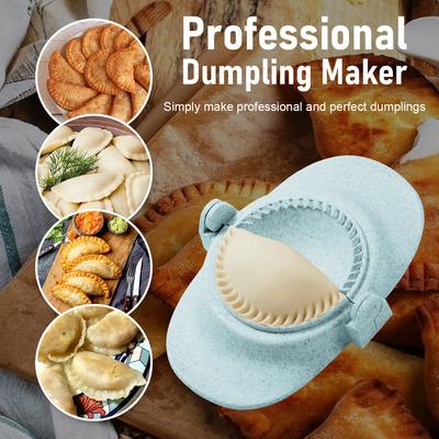 7 st Dumpling Maker 3 Storlekar Återanvändbar Dumpling Pressform 304 Rostfritt Stål Dumpling Maker Maskin Säker Empanada Pressform Set
