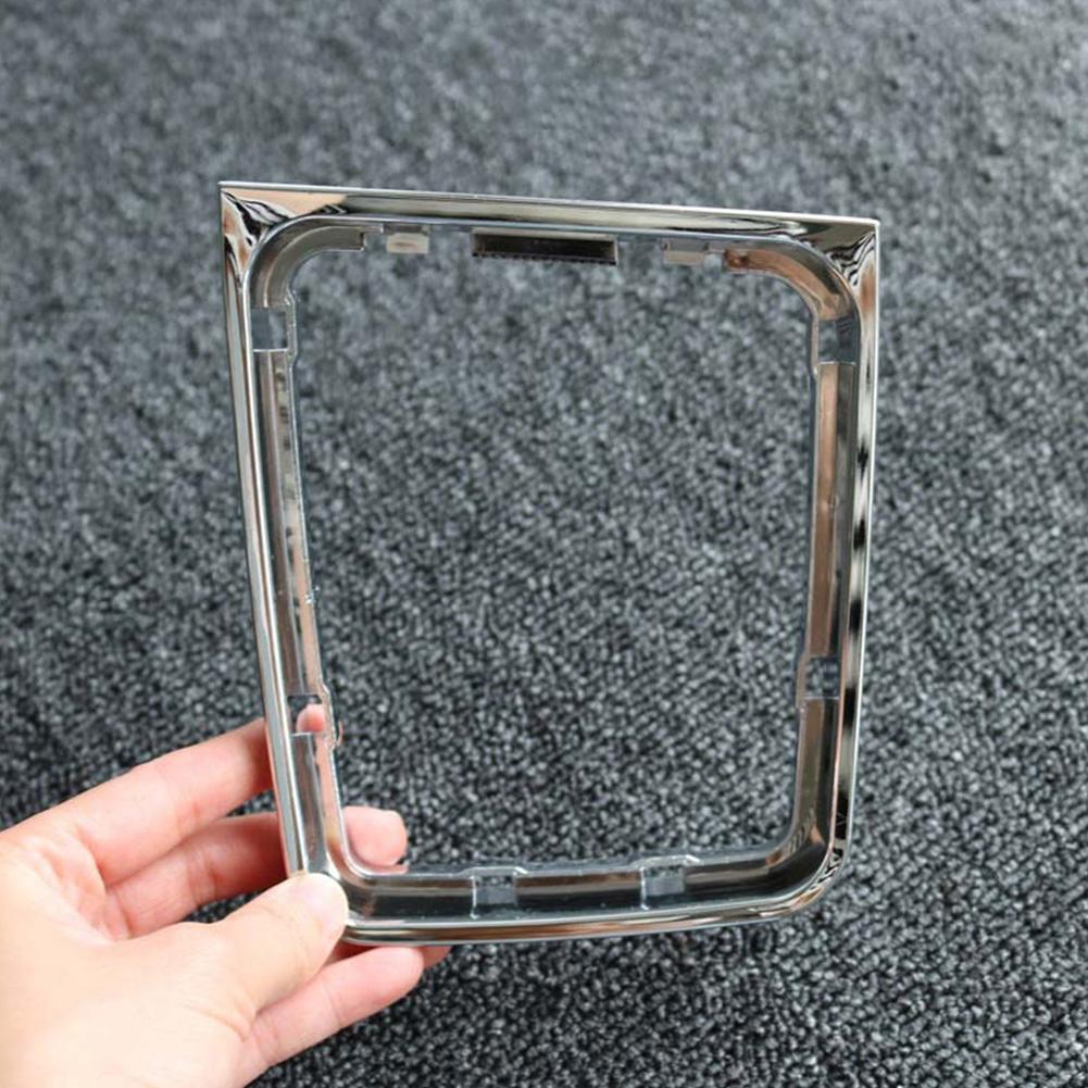 Gear Shift Knob Lever Gear Stick Frame Bracket Circle Shift Knob Chrome For VW Manual Golf 7 7.5 Golf R Left Driver 5GG713203A