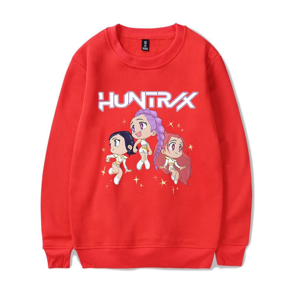 KPop Demon Hunters Round Neck Sweater Men/Women Hoodie Streetwear Sweatshirts Fashion Tops Casual Teenager Clothes