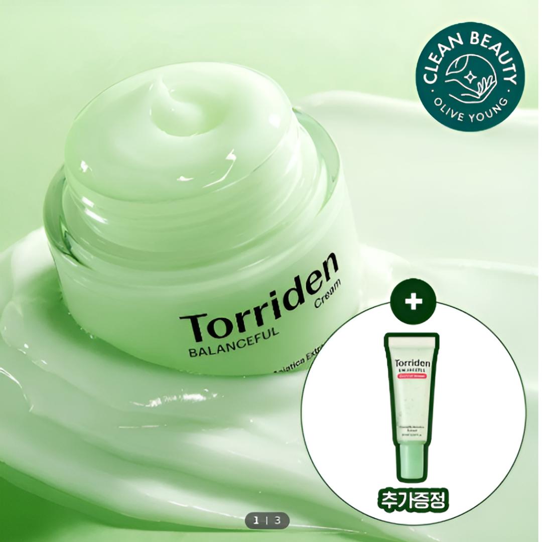 [Torriden] Balanceful Cica Soothing Cream Set 80ml + Serum 10ml