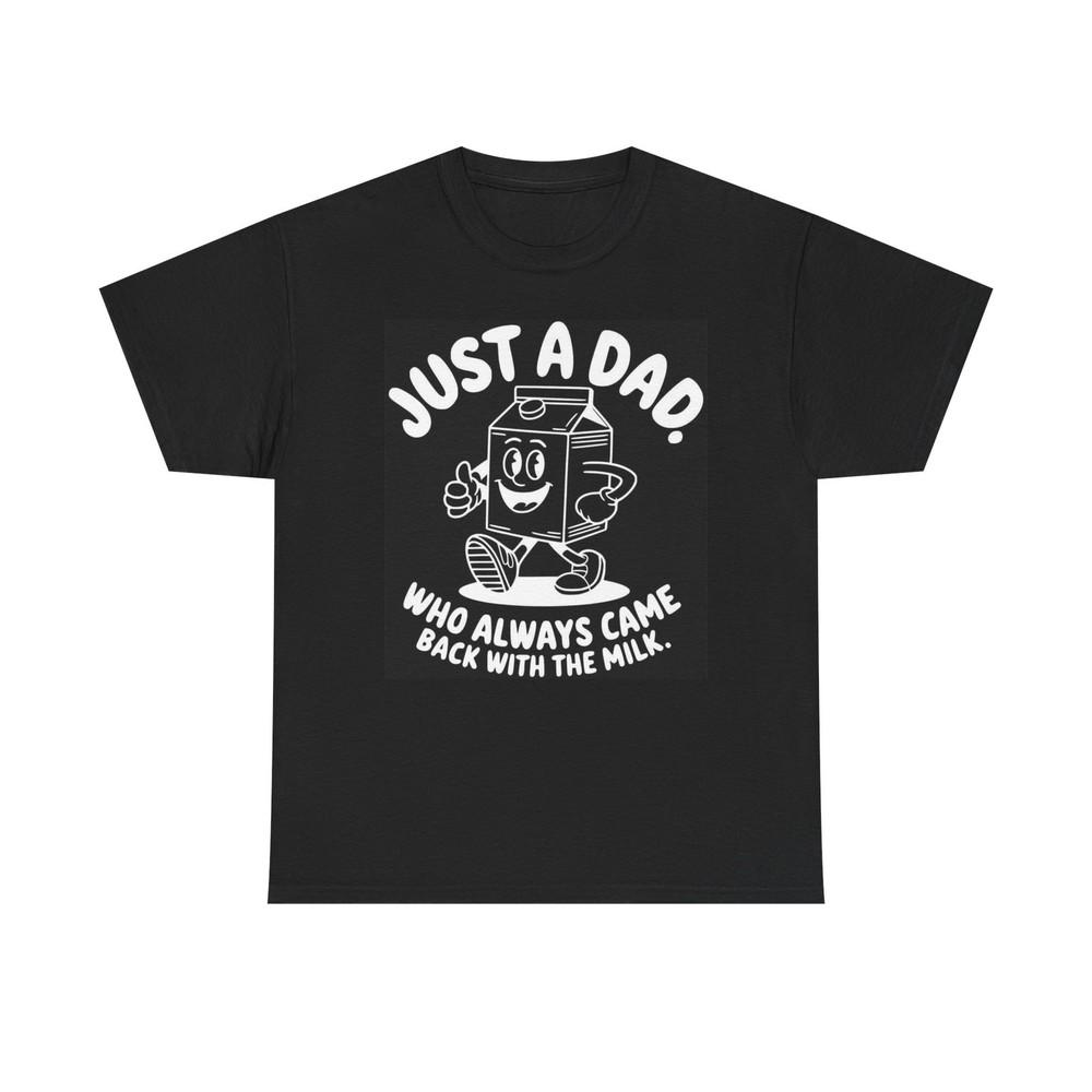 

Just A Dad Funny Graphic T Shirt Vintage Jokes Unisex Heavy Cotton Tee Unisex T-Shirt M
