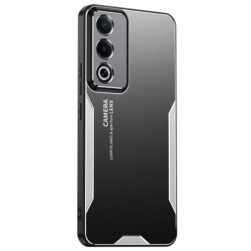 

For Oppo A3 Pro (Global) 5G Case Aluminium Alloy TPU PC Phone Cover Honeycomb Design A