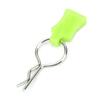 1/5 1/8 RC Car Body Shell Clip Pin Festebrakett sett Tilbehørsdeler Passer til Traxxas(Gul-grønn )