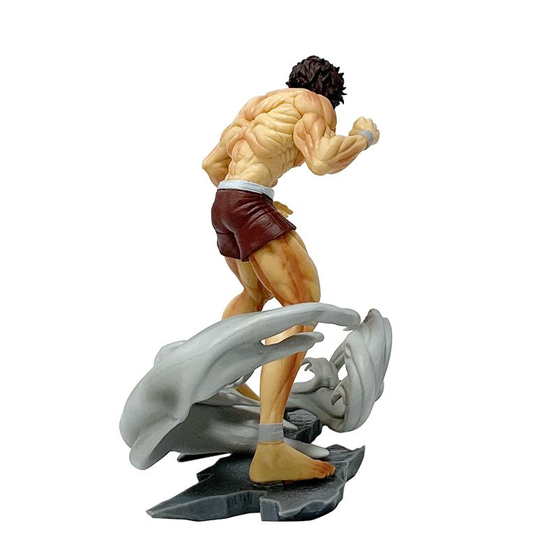 Anime 16cm Son Of Ogre Gk Grappler Baki Hanma Muscle Man Action Figures Desktop Ornament Model Toys Collectible Periphery Gifts