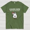Funny Chicken Game Don’t Look At The Chicken Humour Cotton Casual Cool Loose T-Shirt