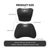 Car Neck Support Pillow Breathable 3D Elastic Headrest Cushion For Volkswagen VW GTI Tiguan Passat B5 B6 B7 CC Jetta MK5 MK6NI8