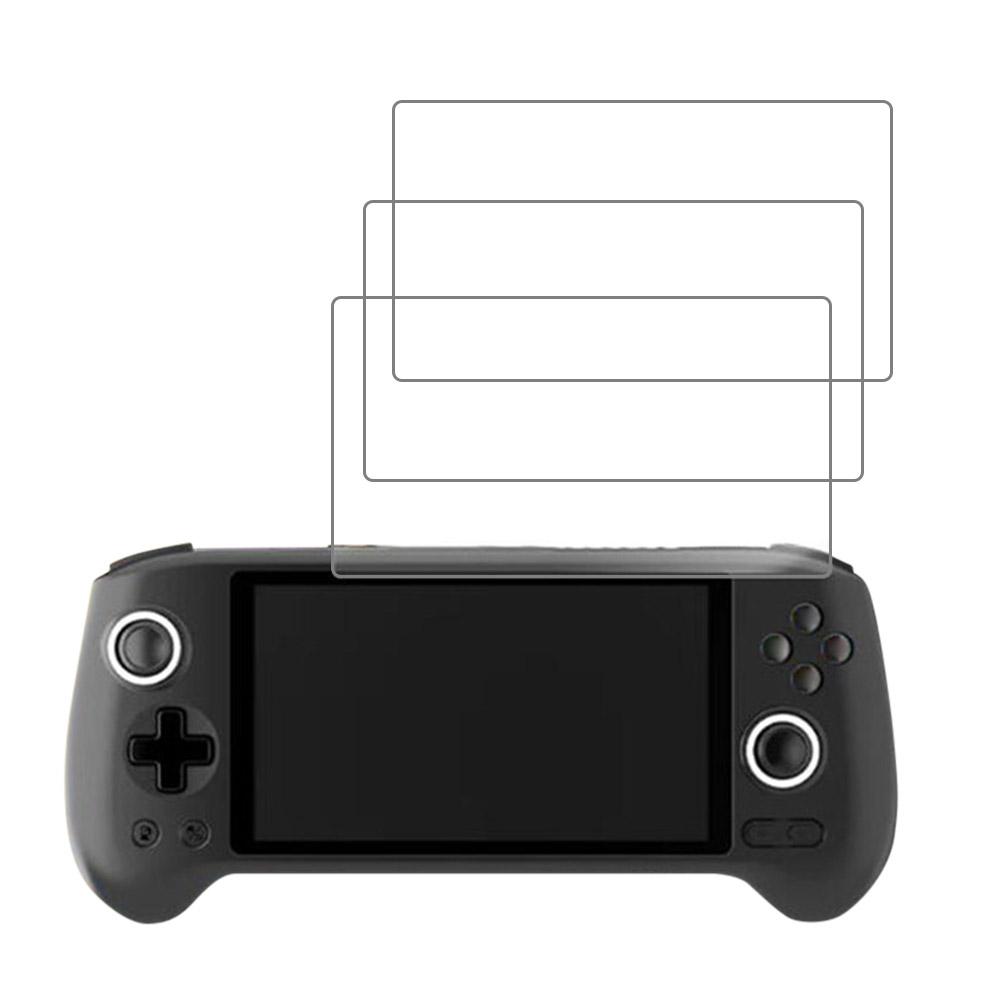 HD Protective Tempered Glass Scratch-proof Game Console Screen Protection Film Anti-Glare Compatible with Anbernic RG556