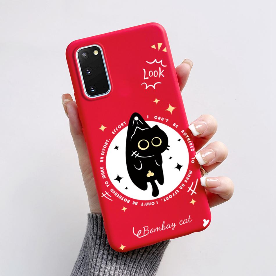 For Samsung Galaxy S20 Case S20 Ultra Soft Silicon Back Cover Astronaut Phone Case For Samsung S20 FE Case S20 Plus S 20 Capa