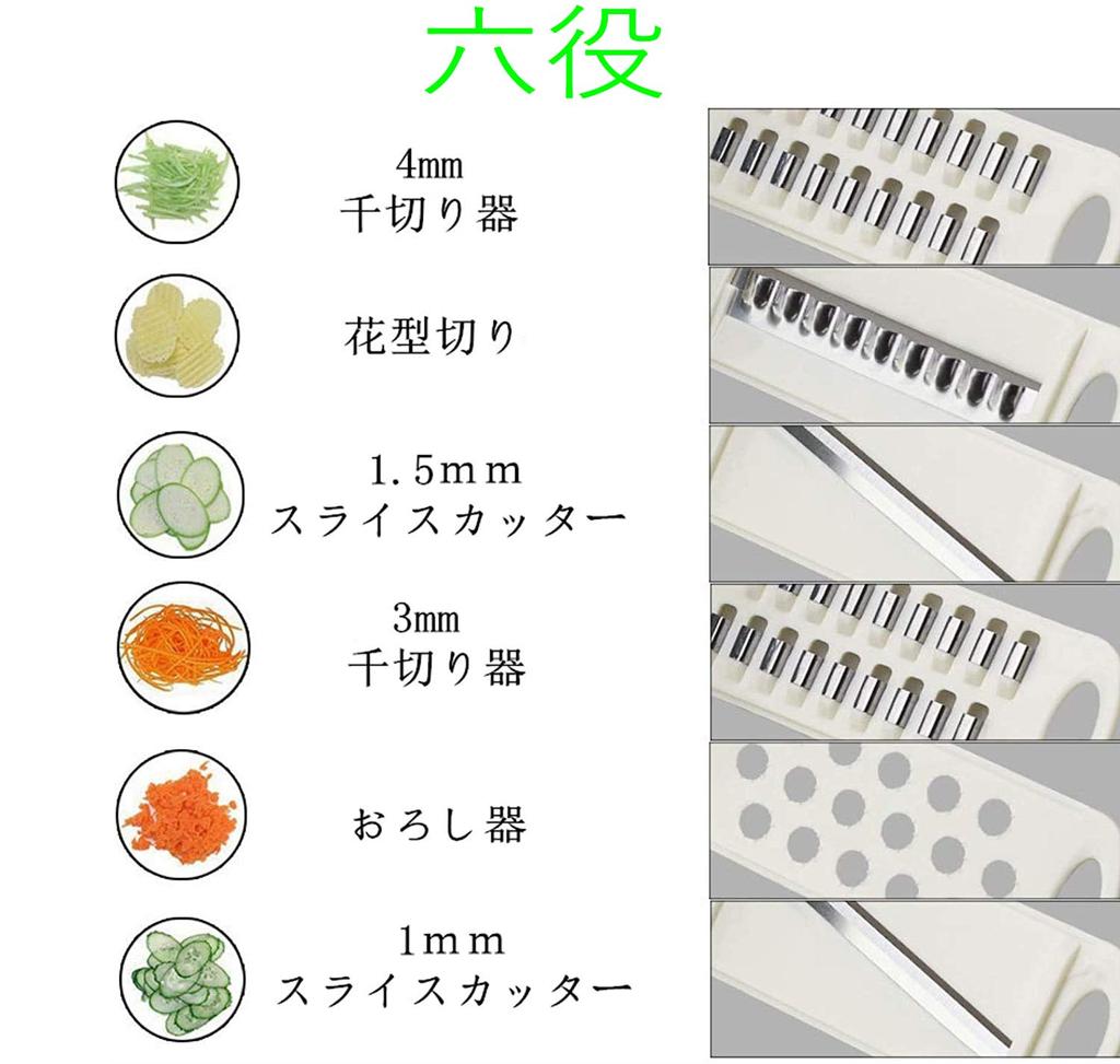 MENDNEG Feliator Aparat de Gătit Legume Răzătoare Feliator Julienne Feliator Legume Feliator de Bucătărie Set Feliator A La Mode (albastru)