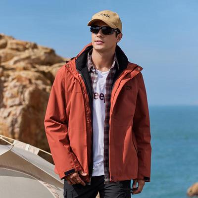 Men's 3-in-1 Waterproof Warm Jacket