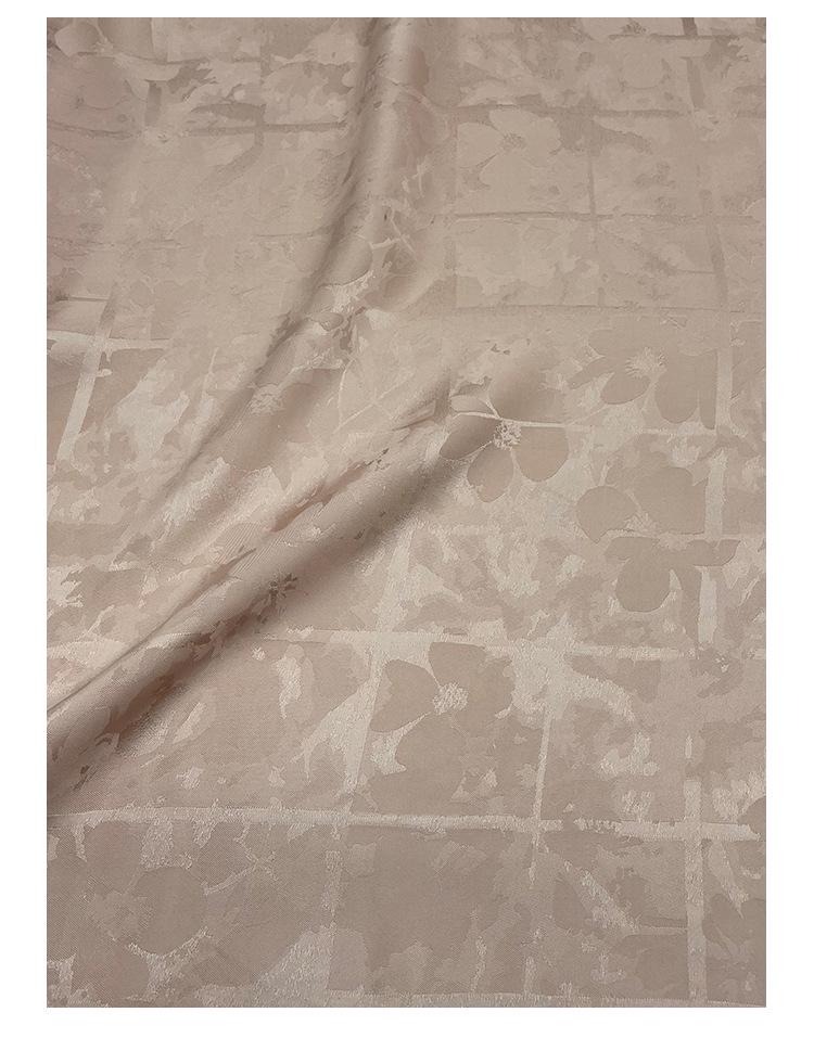 In-Stock 140g/sqm Rayon Jacquard Qipao Fabric - Women's Summer Lightweight Artificial Silk 