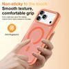 Simple Casual Magnetic PC Case For iPhone 17 Pro Max 16 Plus Fingerprint Proof Shockproof Comfortable Grip Durable Cover