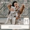 BeiYi Dual-Use Baby Carrier Waist Stool - Lightweight, All-Season, Front/Back Carry, Upgraded Model