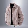 2025 Men's Retro Windproof Spring/Autumn Jacket - Breathable, Comfortable, Skin-friendly, Scratch-resistant.