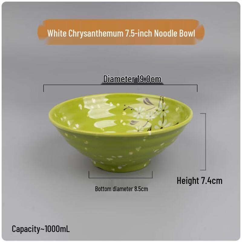 St. Birley Thickened Melamine Noodle Bowl