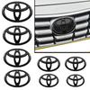 Cybf9 For Toyota Camry Corolla RAV4 Yaris  Hilux 3D Car Logo Series Front Head Grill Hood Bonnet Emblem Rear Tail Bumper Trunk Badge