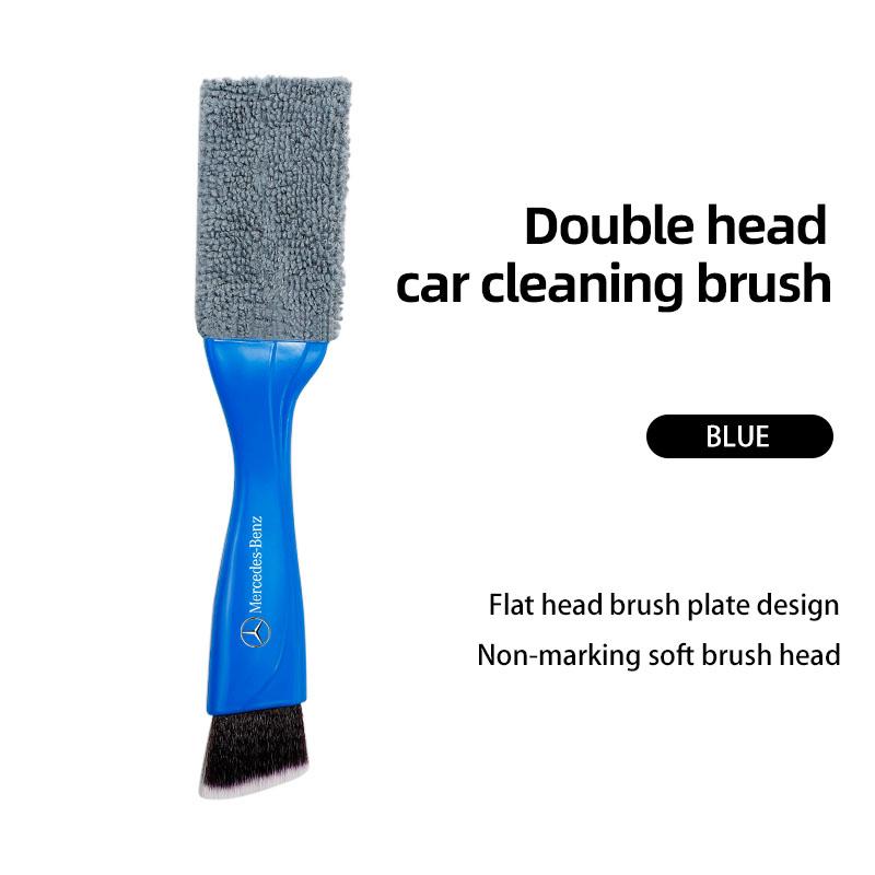2025 Hot 2 In 1 Car Dust Tool Cleaning Brush Accessories Interior For Mercedes Benz AMG W203 W206 W220 W205 W211 W212 W201 W210