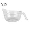 Non Slip Fruit Washer Multipurpose Rice Washing Bowl, with Handle, Plastic Kitchen Colander Basin, Compact Gadgets for Quinoa Pasta Vegetables