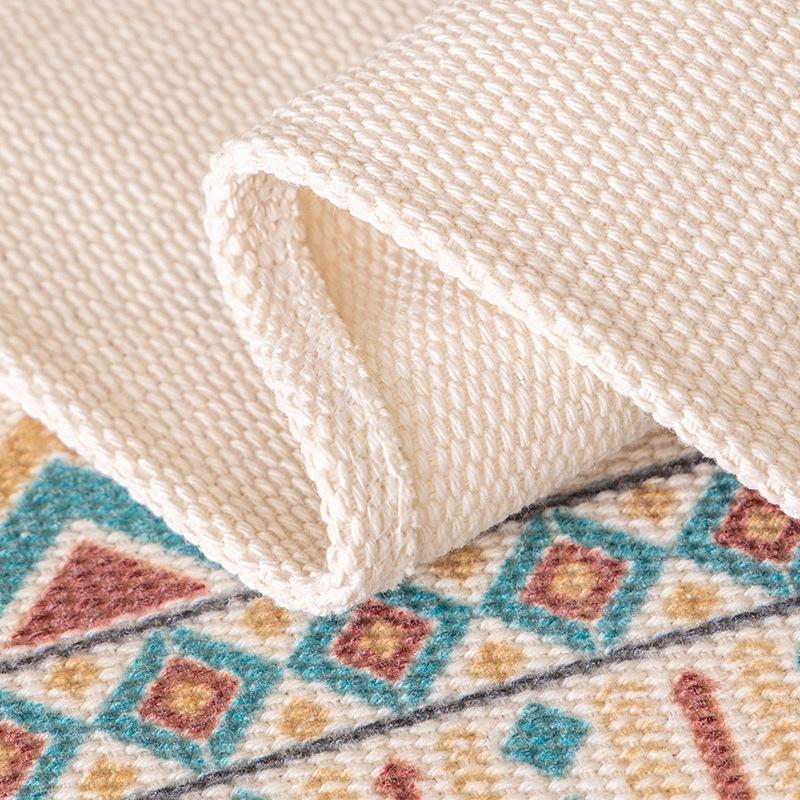 Sofa Cover Cloth Universal Double-Sided Sofa Cushion Four Seasons Non-Slip Cushion Cotton Linen Cover Nordic Simple Sofa Towel