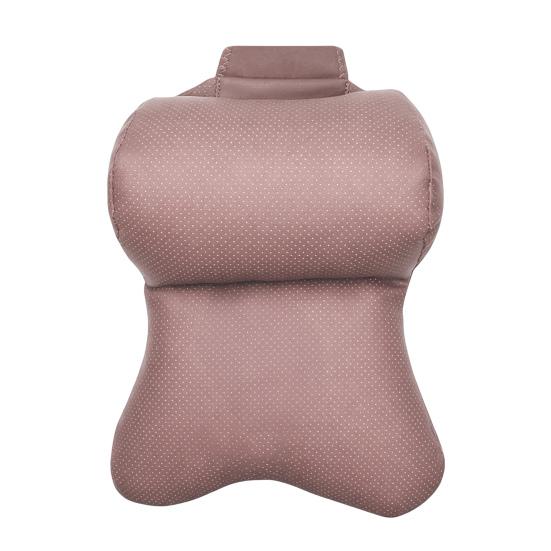 Car Neck Pillow Ergonomic Breathable Car Headrest Neck Cushion with Elastic Strap Adjustable Cervical Support Pillow for Neck Pain Relief