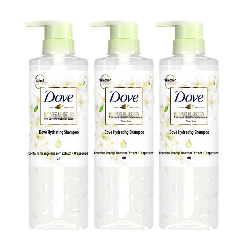 

Dove Botanical Selection Hydration Shampoo 3-Pack