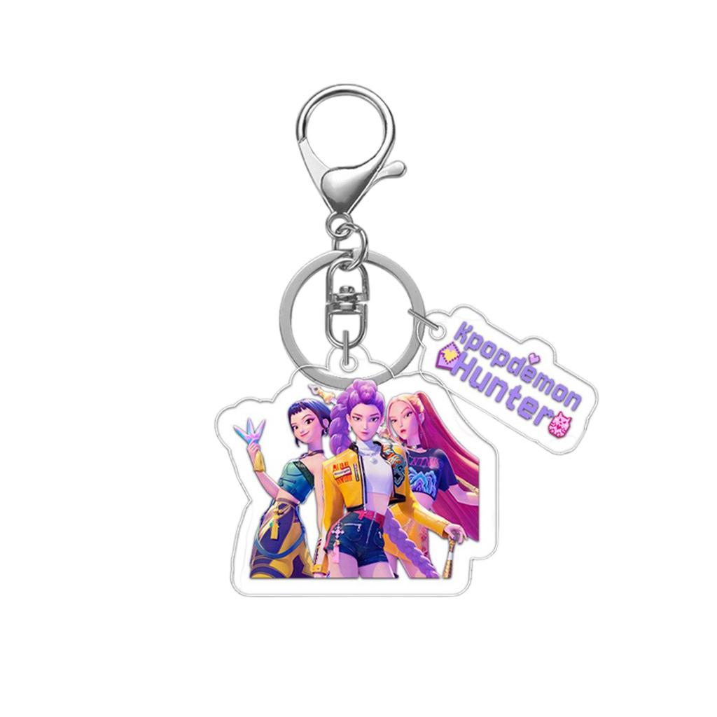 Acrylic Keychain Pendant Student School Bag Cute Decoration Small Gift