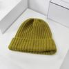 Knitted Hat for Women In Autumn and Winter Warm Pullover Woolen Hat Outdoor Travel  Face Showing  Small Pile Hat  Trendy and Versatile