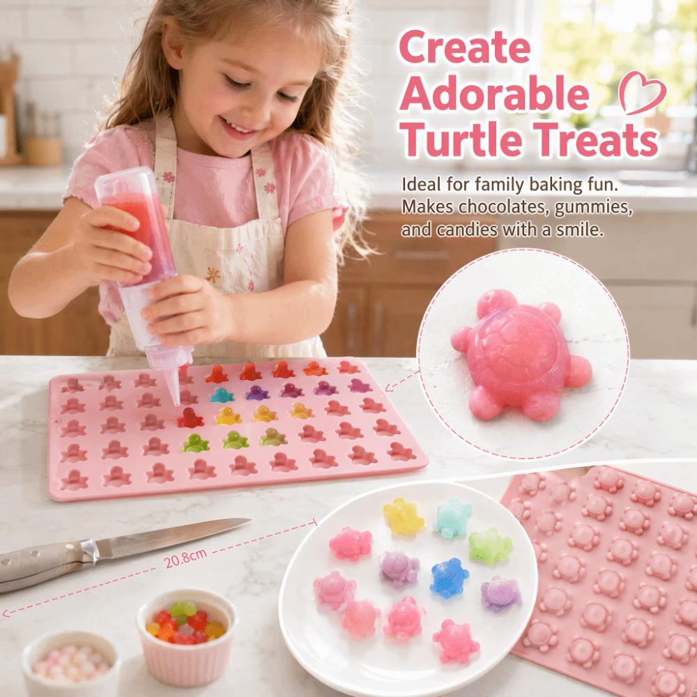 DIY Silicone Mold Chocolate Jelly Candy Making Animal Ice Cube Tray  Cake Cupcake Decoration