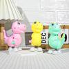 Yousheng Wind-up Jumping Animal Toy Cow Squirrel Dinosaur Rabbit Penguin Chick Monkey Bird Walking Toy Toddlers Educational Interactive Clockwork