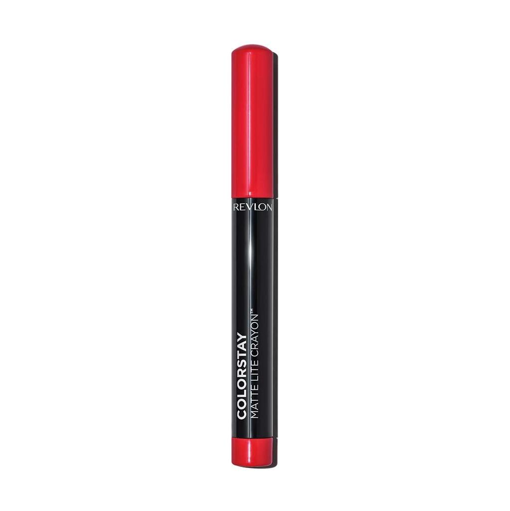 Revlon Colorstay Matte Lite 010 Air Kiss Deep Red Crayon Colorstay Matte Lite 010 Air Kiss Crayon(TM) (Color Image (Yebe Brevet) Lip)/Revlon