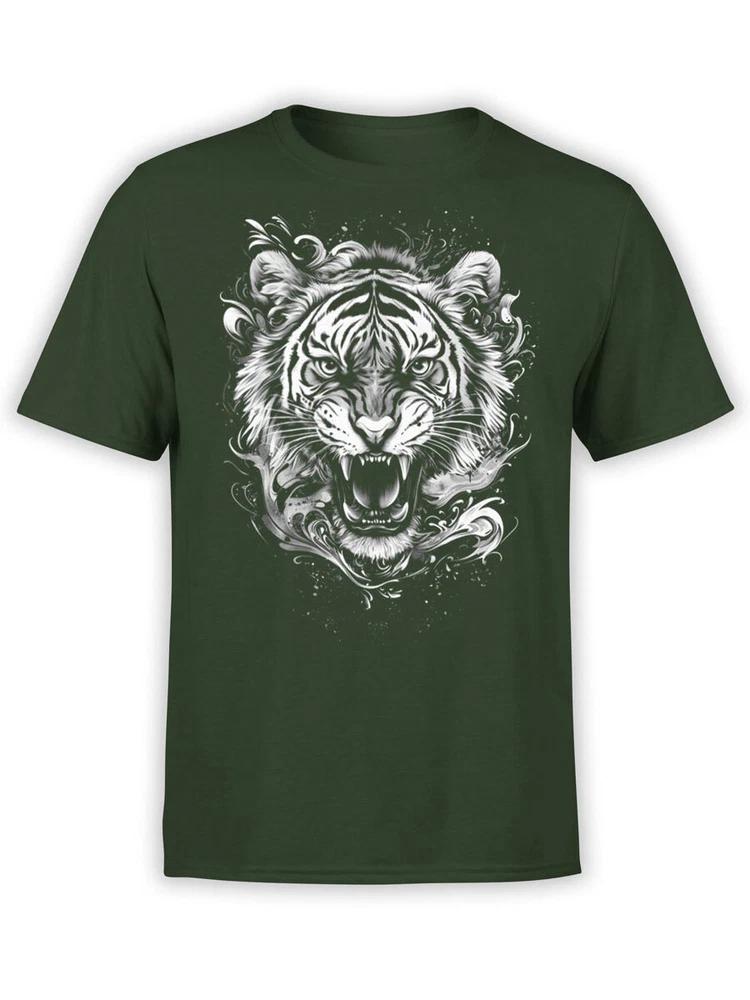 Tiger Tshirt Collection Roaring Spirit Tiger Tshirt Unisex S